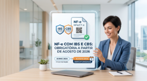 NF-e sem IBS e CBS será rejeitada a partir de agosto: veja como evitar problemas